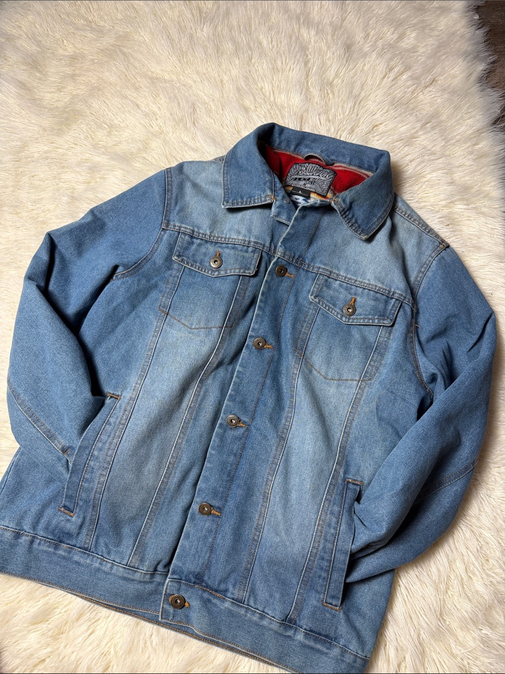 Brooklyn Cloth Light Blue Denim Shirt Jacket